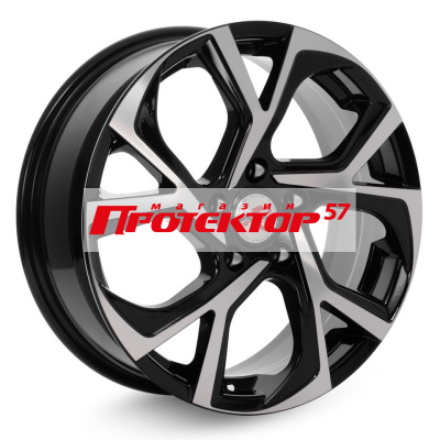 Диск 6.5x17 5x114.3 ET45 D67.1 X-trikeRST R087 BK/FP