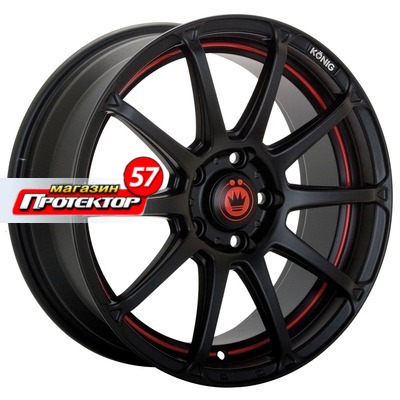Диск 7x17 5x112 ET45 D73.1 Konig Bump (SH08) MBRU