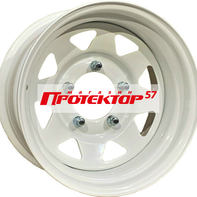 Диск 8x17 6x139.7 ET0 D110 MAGNUM Штамп White