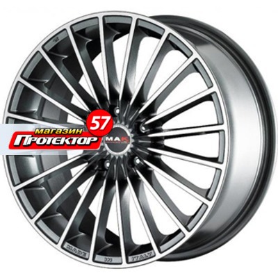 Диск 8x18 5x120 ET35 D72.6 MAK Volare Gun Metallic Mirror Face
