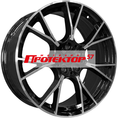 Диск Литой 8.5x19 PCD 5x112 ET25 D66.6 PDW 5407 Gloss Black Machine Face