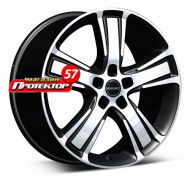 Диск 8x18 5x112 ET35 D72.5 BORBET MA Schwarz-Poliert