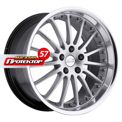 Диск 8.5x19 5x108 ET42 D63.4 Coventry Whitley Hyper Silver Mirror Cut Lip