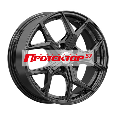 Диск Литой 6.5x16 PCD 5x108 ET33 D60.1 Wheels UP Up120 New Black