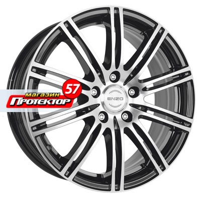 Диск 7x16 5x108 ET48 D70.1 ENZO 103 dark