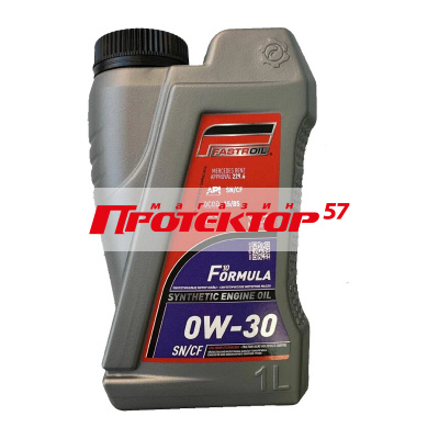 Fastroil Formula F10 0W30 CF/SN A3/B3/B4 синтетическое 1л