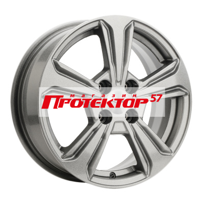 Диск 6x15 4x100 ET46 D54.1 Khomen Wheels U-Spoke 502 G-Silver