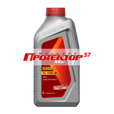 Hyundai Xteer Gasoline G500 10W40 SL полусинтетическое 1л