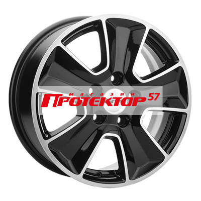 Диск 6.5x16 5x114.3 ET43 D67.1 Carwel Чедер 1601 ABT
