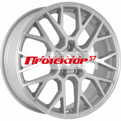 Диск Литой 7x18 PCD 5x114.3 ET37 D66.6 Khomen Wheels KHW1818 F-Silver-FP
