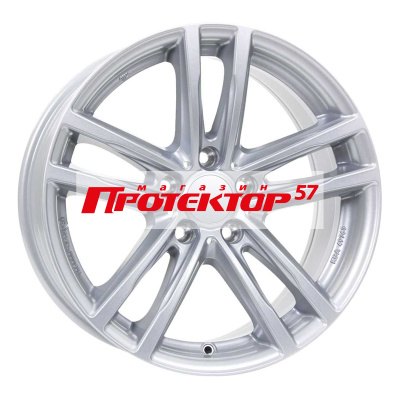 Диск 7x17 5x112 ET47 D57.1 RIAL X10 Polar Silver