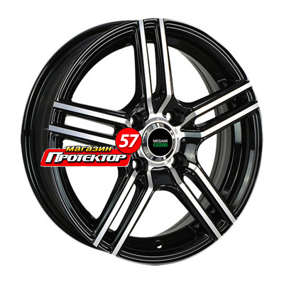 Диск 6x15 5x100 ET50 D60.1 Megami MGM-1 BFP