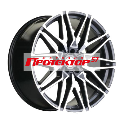 Диск 9.5x21 5x112 ET37 D66.6 Khomen Wheels KHW2103 BLF