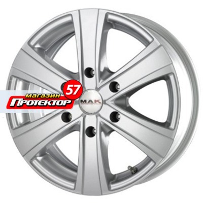 Диск 6.5x16 6x130 ET50 D84.1 MAK Van 6 Silver