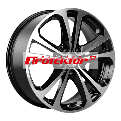 Диск 7x17 5x100 ET38 D67.1 X-trike X-113 BK/FP