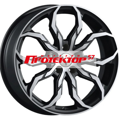 Диск Литой 7.5x18 PCD 5x108 ET45 D63.35 ВЕКТОР B234 Алмаз черный