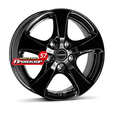 Диск 7x16 5x105 ET40 D56.6 BORBET CC schwarz-matt