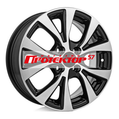 Диск 6x16 4x100 ET45 D60.1 Remain R191 Алмаз-черный