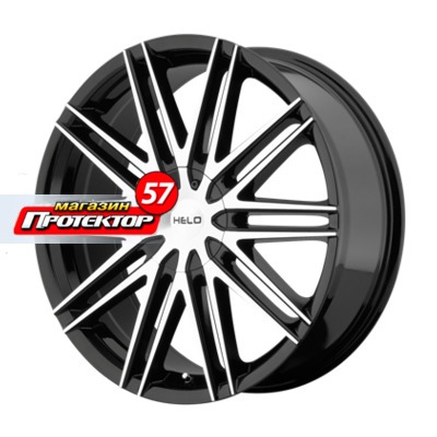 Диск 8.5x20 5x114.3 ET42 D72.62 Helo HE880 Black/Machined