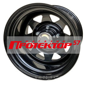 Диск Стальной 7x15 PCD 5x139.7 ET0 D110 Ikon (Nokian Tyres) Штамп Black