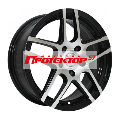 Диск 7x17 5x108 ET55 D63.3 Alcasta M37 BKF