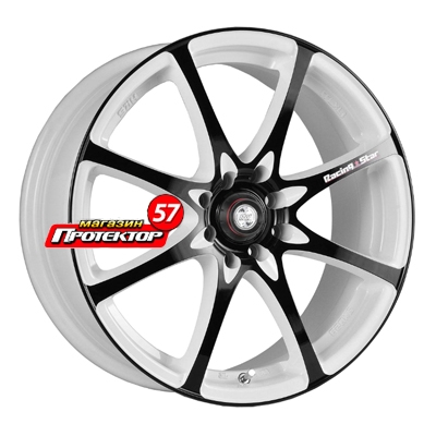 Диск 7x16 4x100 ET40 D67.1 Racing Wheels H-480 W-OBK F/P