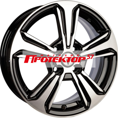 Диск Литой 6x15 PCD 4x100 ET46 D54.1 ВЕКТОР K111 Сильвер S