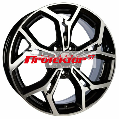 Диск Литой 7x17 PCD 5x112 ET49 D57.1 ВЕКТОР R203 Алмаз черный