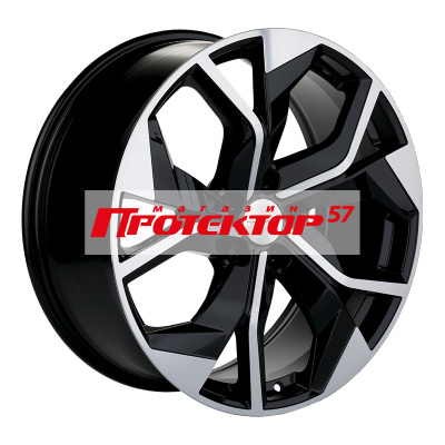 Диск 8.5x20 5x112 ET30 D66.6 Khomen Wheels KHW2006 Black-FP