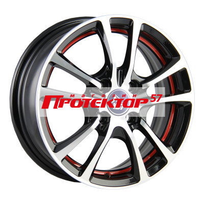 Диск 6x15 5x105 ET39 D56.6 YST X-3 BKFRSI