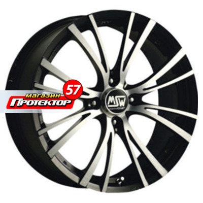 Диск 7x16 4x108 ET16 D73.1 MSW 20/4 Matt Black Full Polished