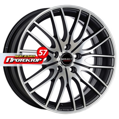 Диск 8x19 5x114.3 ET45 D72.5 BORBET CW4/5 Schwarz Poliert