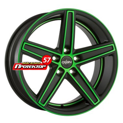 Диск 8.5x18 5x112 ET35 D66.6 Oxigin 18 Concave green polish matt