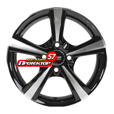 Диск 5.5x14 4x100 ET35 D67.1 Megami MGM-10 bkf