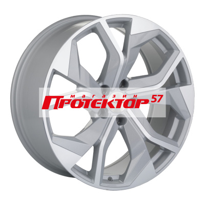 Диск 8.5x20 5x114.3 ET30 D60.1 Khomen Wheels KHW2006 Brilliant Silver-FP