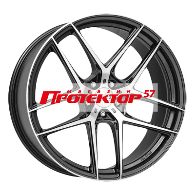 Диск 8x19 5x112 ET40 D70.1 DOTZ LagunaSeca dark GUNMETAL FRONT POLISHED