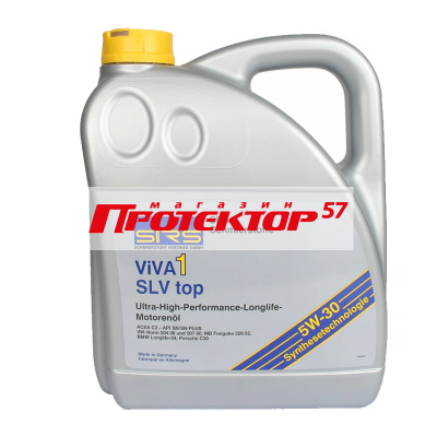 SRS VIVA 1 SLV top 5W30 SN/SN PLUS C3 Синтетическое 4л