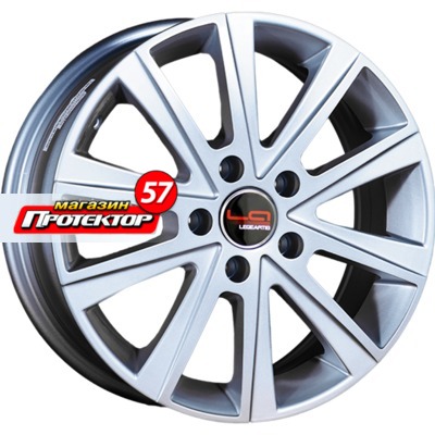 Диск 7x17 5x112 ET49 D57.1 Replica LA VW28 Sil