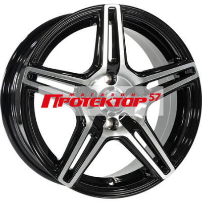 Диск Литой 6.5x15 PCD 4x100 ET45 D60.1 Megami MGM-38 BKF