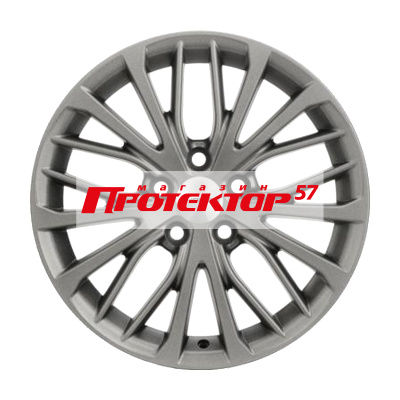 Диск 7x17 5x114.3 ET45 D60.1 Khomen Wheels V-Spoke 705 G-Silver