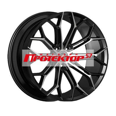 Диск 8.5x19 5x108 ET45 D63.3 Inforged IFG41 Black Machined