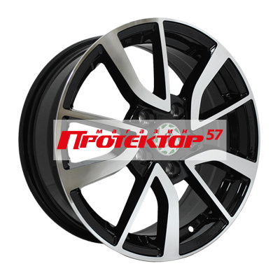 Диск 6.5x16 5x112 ET50 D57.1 Top Driver VV14-S bkf