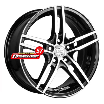 Диск 7x16 5x112 ET40 D57.1 Racing Wheels H-534 BK F/P