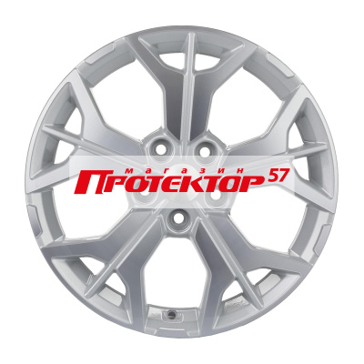 Диск 7x17 5x114.3 ET45 D66.1 Khomen Wheels Y-Spoke 715 F-Silver