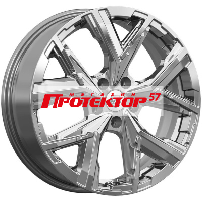 Диск Литой 6.5x18 PCD 5x114.3 ET40 D66.6 K&K КС1169 дарк платинум
