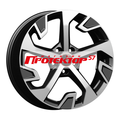 Диск 7.5x18 5x114.3 ET52 D67.1 Vector R262 Алмаз черный