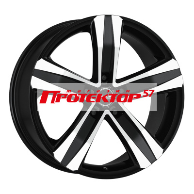 Диск 7.5x17 5x130 ET45 D71.6 MAK Stone5 W Black mirror