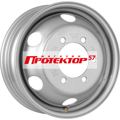 Диск Штампованный 5.5x16 PCD 6x170 ET106 D130 TOPU Штамп 1350 кг Silver