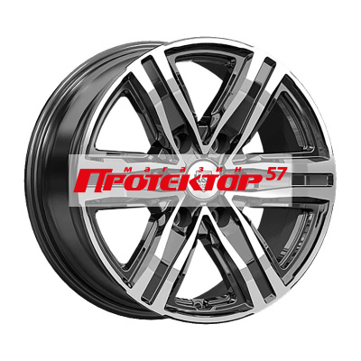 Диск Литой 7.5x17 PCD 6x139.7 ET42 D100.1 K&K КС1174 Алмаз черный