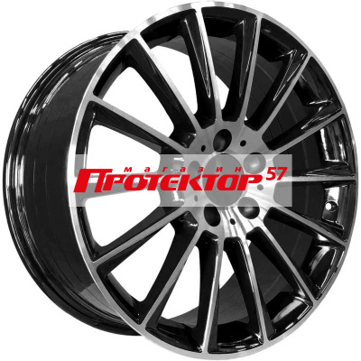 Диск Литой 8x18 PCD 5x112 ET43 D66.6 PDW 5459 Gloss Black Machine Face